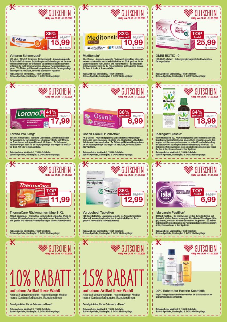 Angebote März